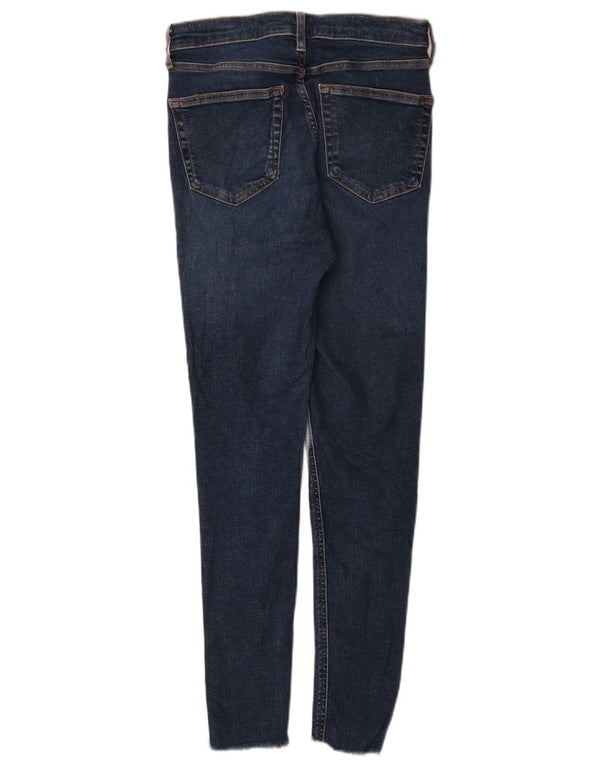 Женские джинсы скинни Topshop Jamie W28 L29, синий хлопок