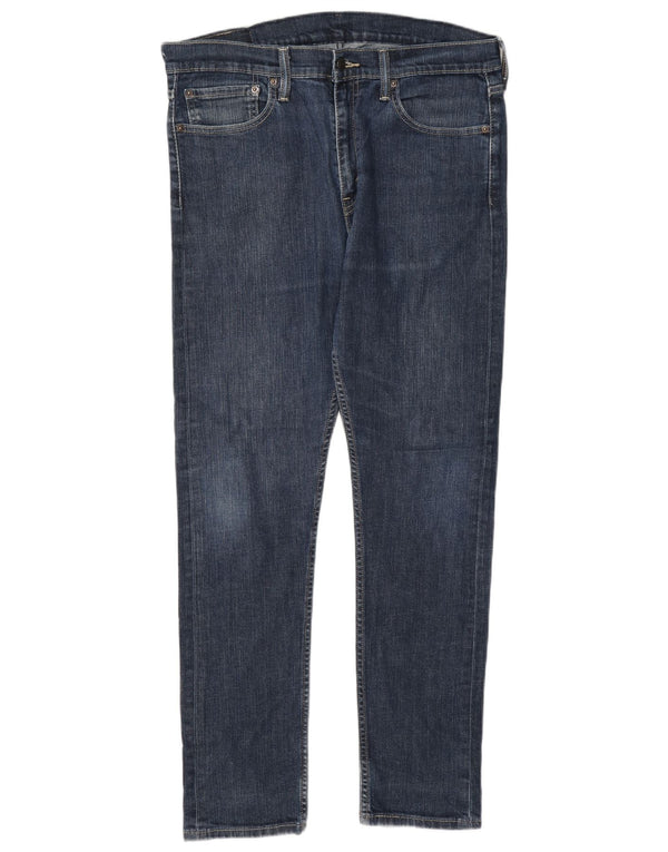 Мужские джинсы скинни Levi's 510 W34 L32 синие, хлопок
