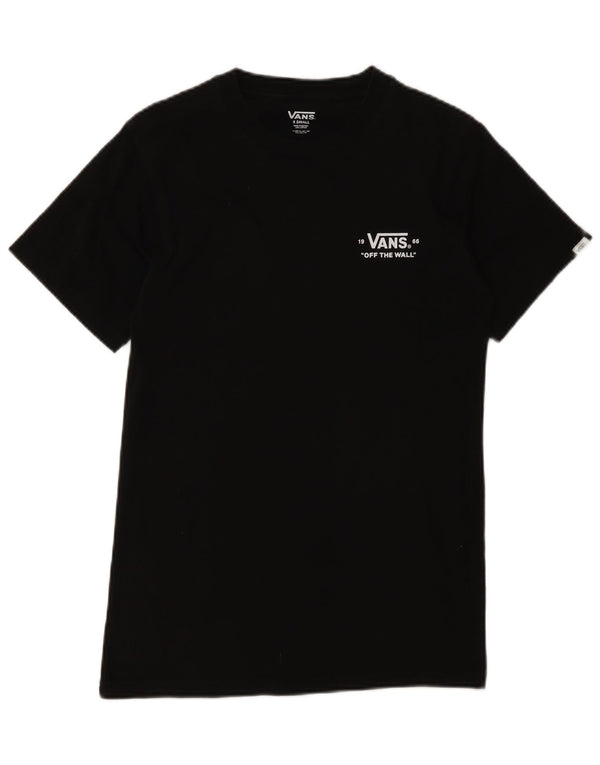 Мужская футболка с рисунком Vans Top XS, черный хлопок