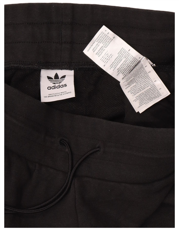 Мужские спортивные брюки Adidas Joggers среднего черного цвета из хлопка