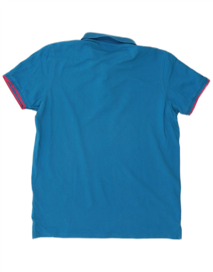 США ПОЛО ASSN. Мужская рубашка поло, большая синяя