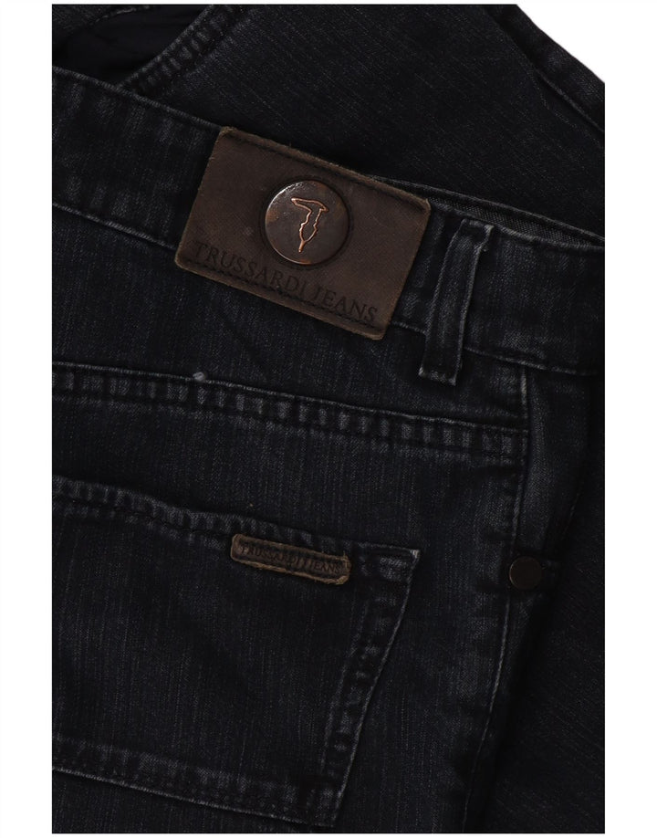 Мужские прямые джинсы Trussardi W34 L30 темно-синие