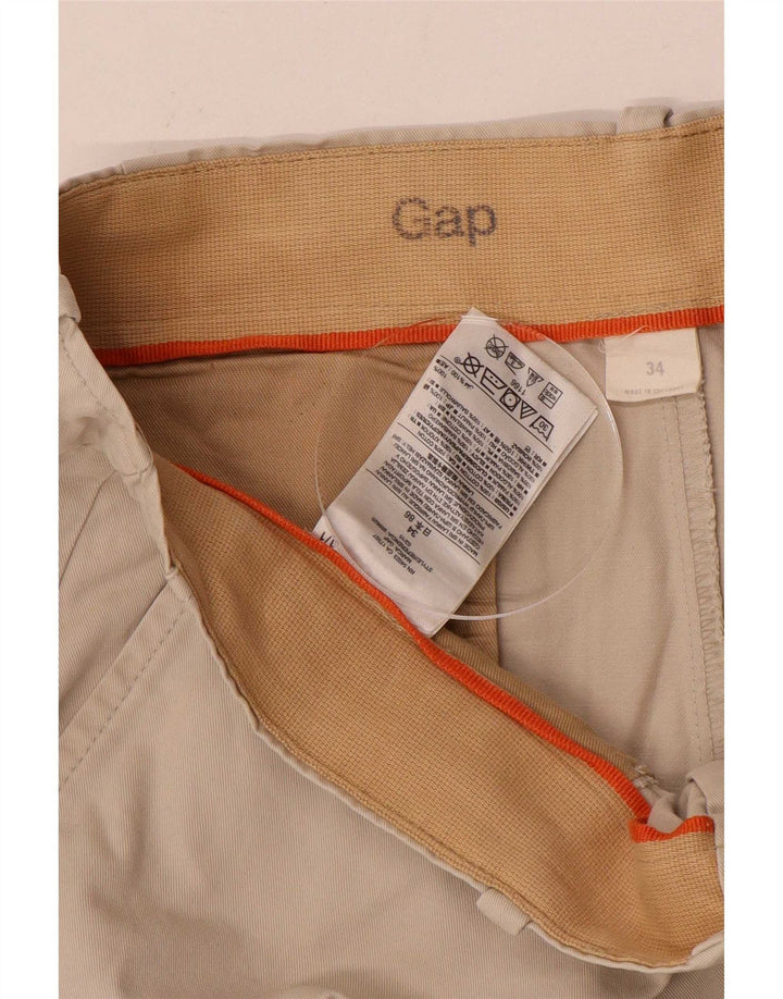 Мужские шорты чинос Gap, большие, W34, бежевые, хлопок