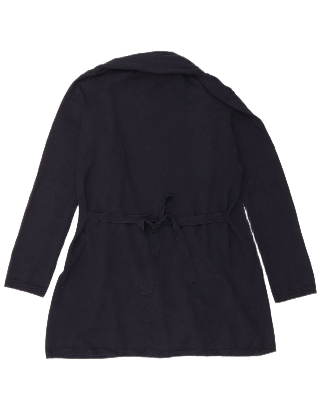 Женский открытый кардиган Zara UK 10, маленький темно-синий из вискозы