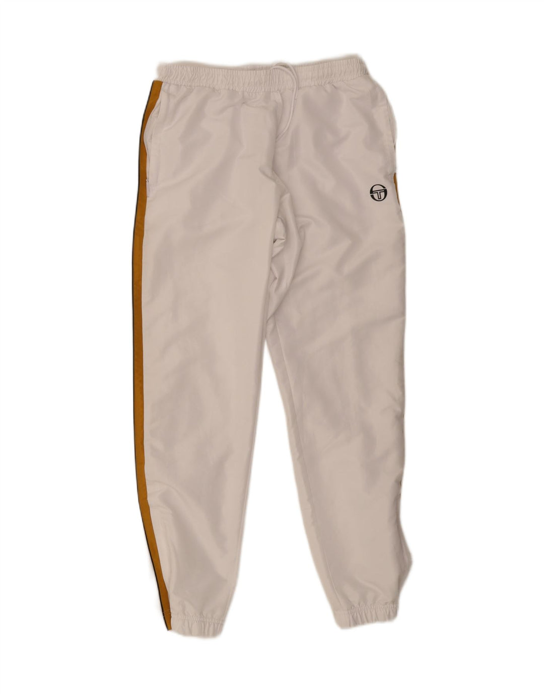 Мужские спортивные брюки Sergio Tacchini, джоггеры, большой белый полиэстер