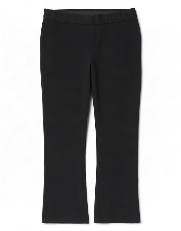 Женские повседневные брюки Marks & Spencer Bootcut UK 16, большие W34 L28, черные