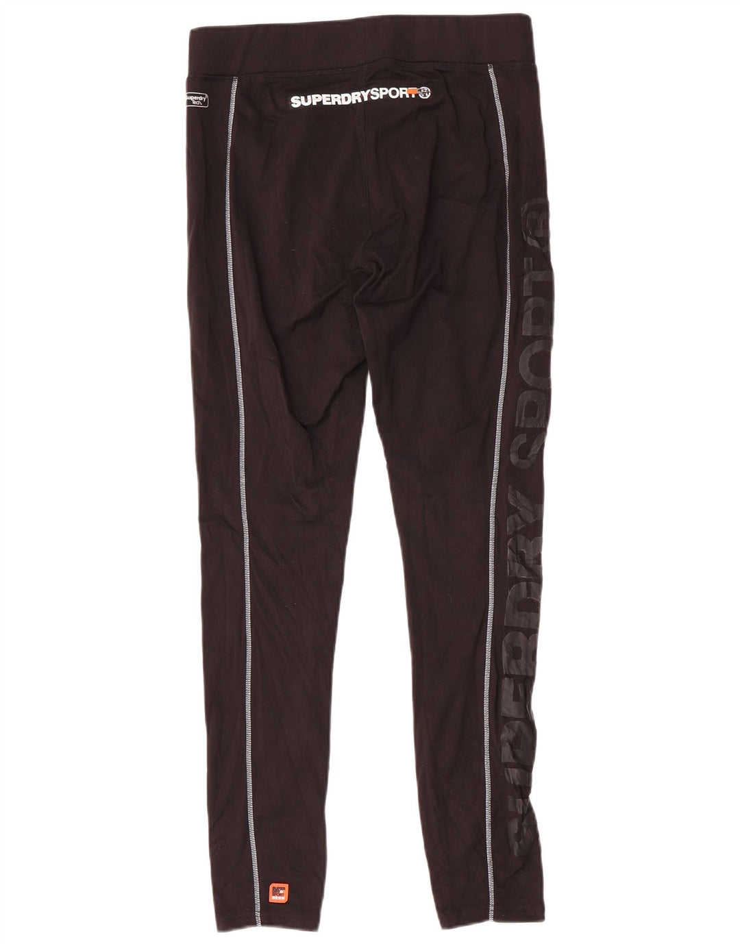 Мужские леггинсы с рисунком Superdry, большие черные из полиэстера