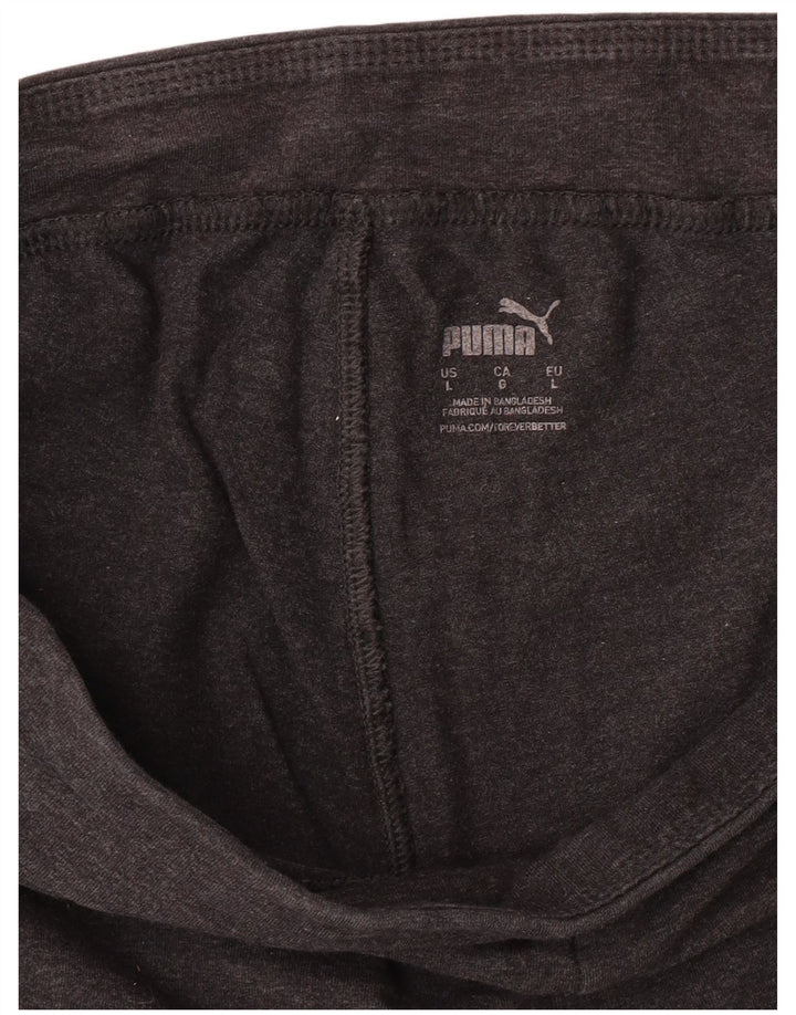 Женские леггинсы с рисунком PUMA UK 14, большие, серые