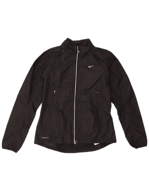 Женская спортивная куртка Nike Storm-Fit UK 12, средний черный полиэстер
