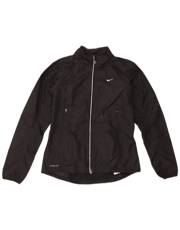Женская спортивная куртка Nike Storm-Fit UK 12, средний черный полиэстер