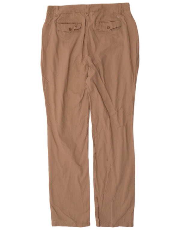 Женские прямые брюки чинос Eddie Bauer, США 18, 2XL, W38 L37, бежевый хлопок