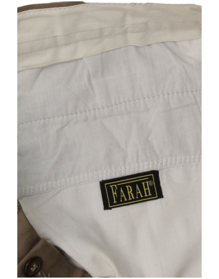 Мужские костюмные брюки Farah W36 L32 бежевые