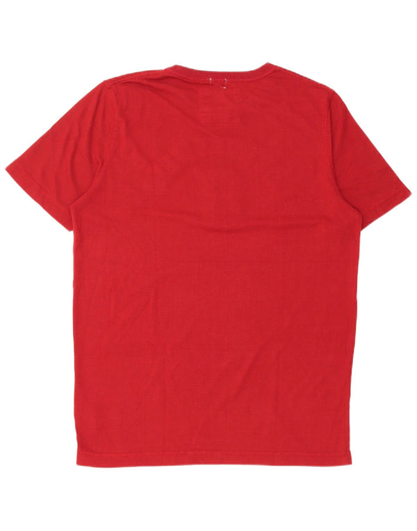 Женская футболка с рисунком мышц Abercrombie & Fitch, топ UK 18 XL, бордовый