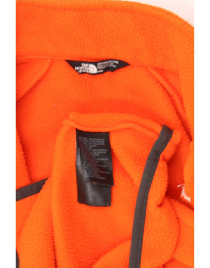 Флисовая куртка The North Face для мальчиков 9–10 лет, средний оранжевый полиэстер