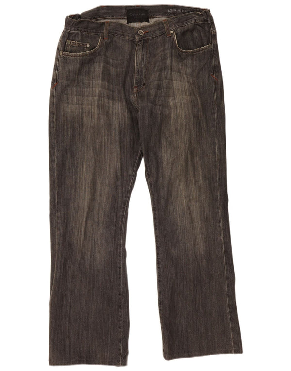 Мужские джинсы Bootcut CALVIN KLEIN W36 L30, черный хлопок