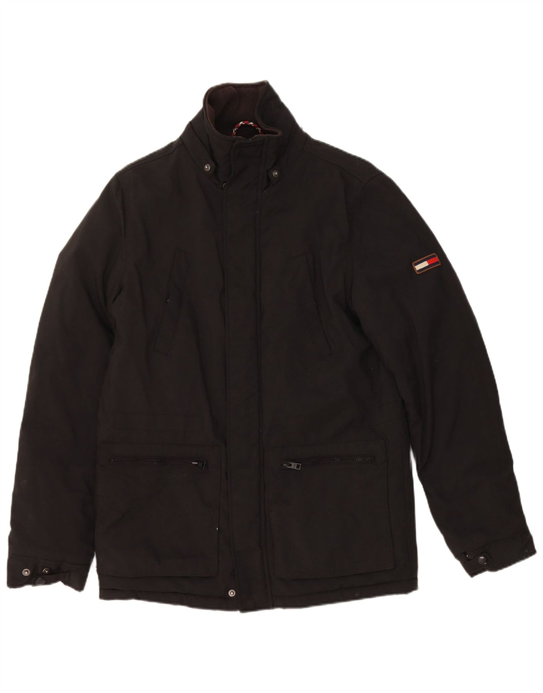 Мужская куртка Tommy Hilfiger UK 36, маленькая, черная