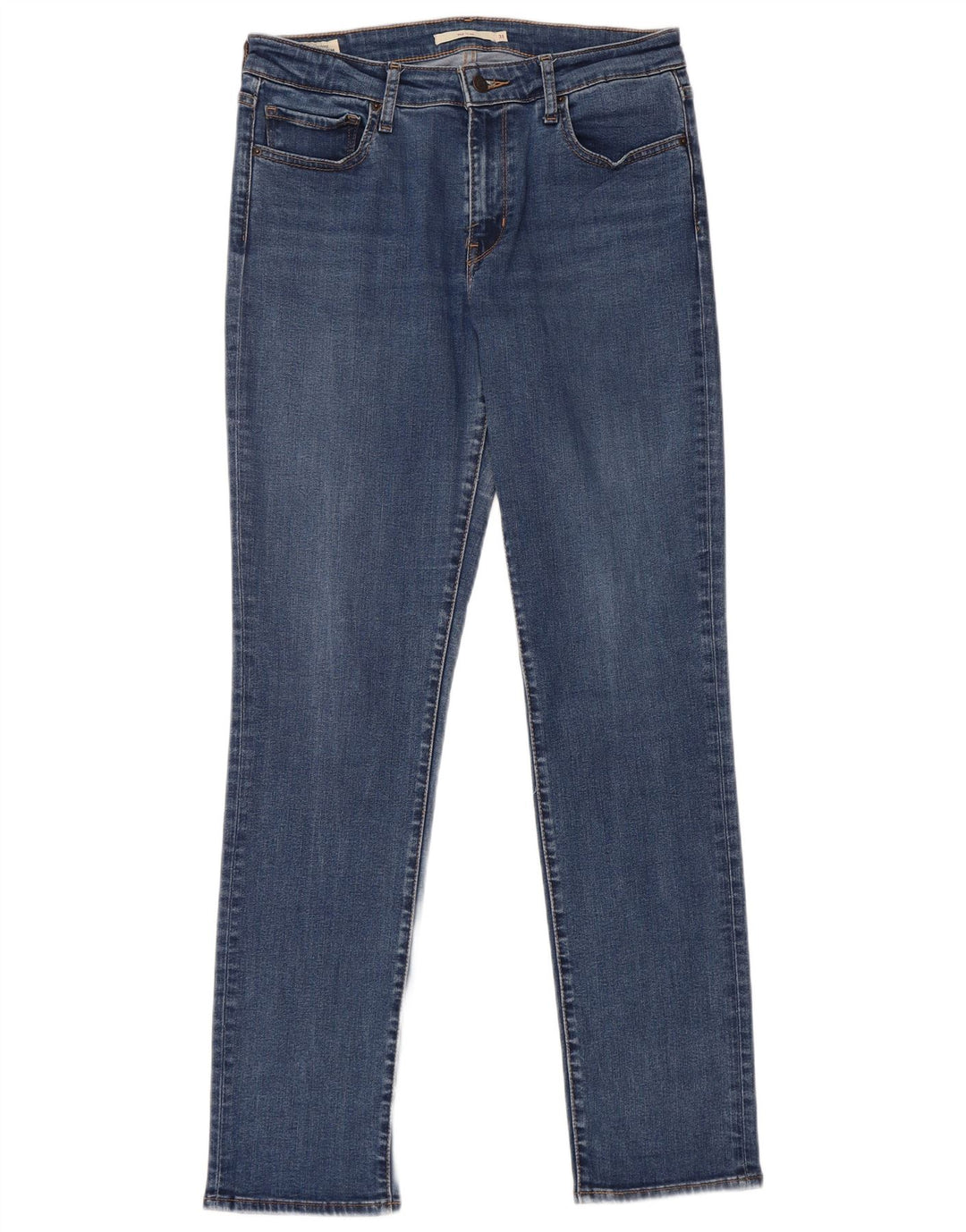 Женские узкие джинсы Levi's 712 W31 L32 синие, хлопок