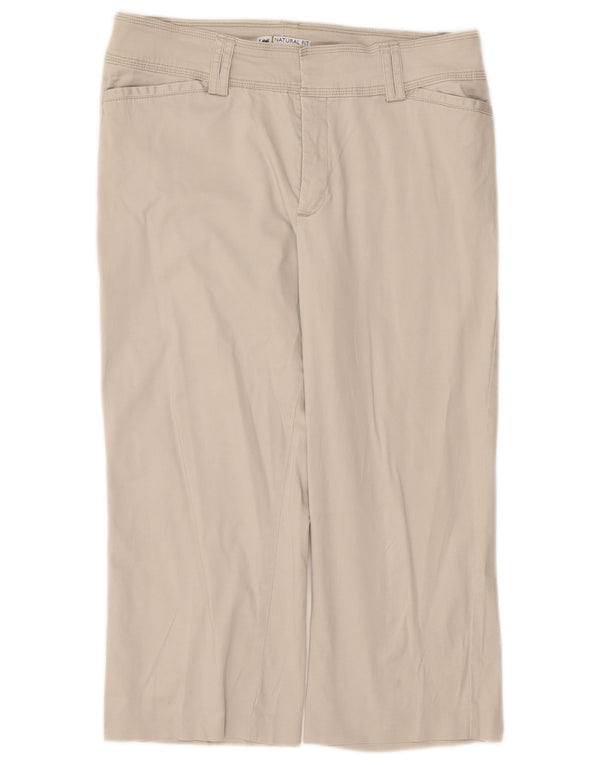 Женские капри Lee US 14 XL W36 L21, белый хлопок