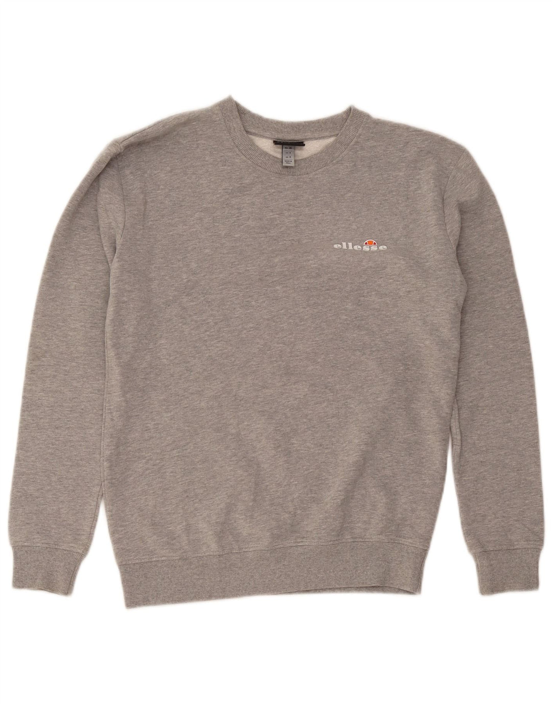 Женский свитер Ellesse, джемпер UK 8, маленький серый хлопок в крапинку