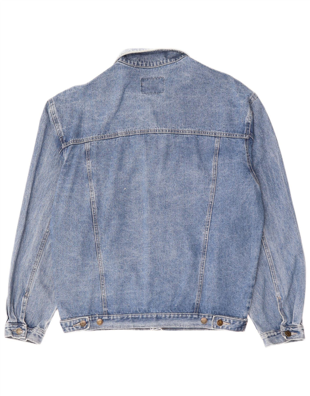 Винтажная мужская джинсовая куртка UK 44 2XL, синяя, хлопок