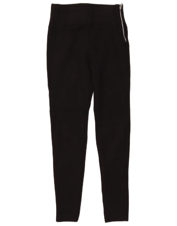 Женские леггинсы Zara UK 6 XS, черные, вискоза