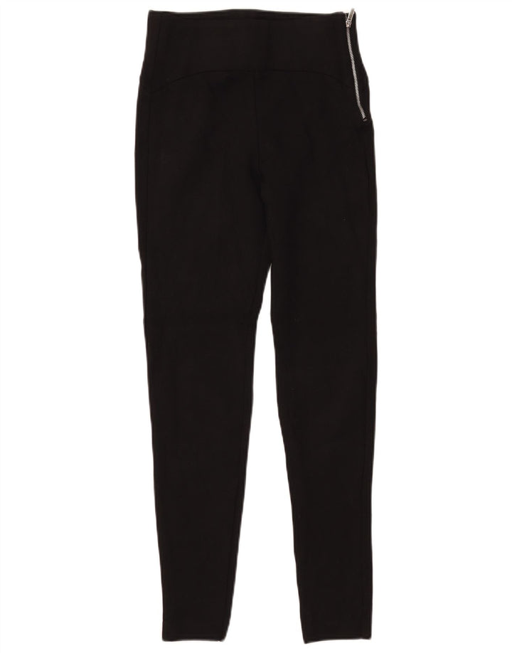 Женские леггинсы Zara UK 6 XS, черные, вискоза