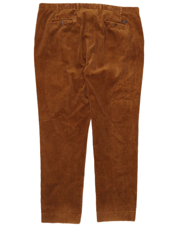 GANT Мужские зауженные вельветовые брюки W42 L35 Коричневые хлопковые