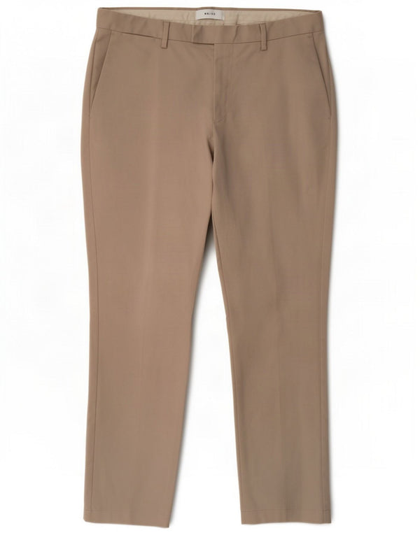 Reiss Мужские узкие костюмные брюки W34 L29, серый хлопок