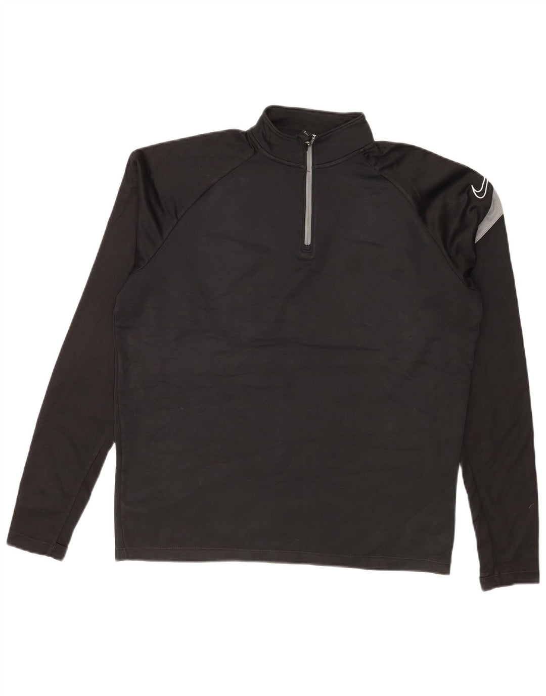 Мужской джемпер с рисунком Nike Dri Fit, средний черный, цветной блок