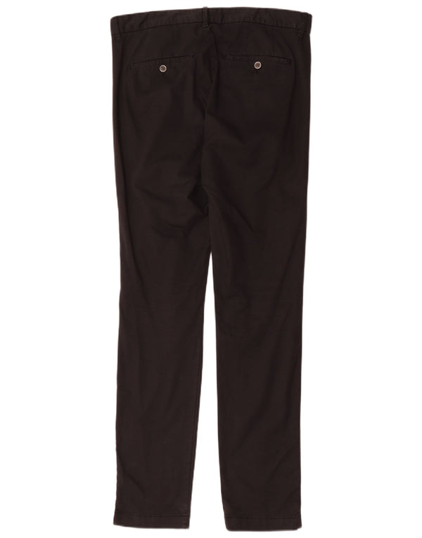 Мужские брюки-чинос Calvin Klein W31 L32, черные, хлопковые