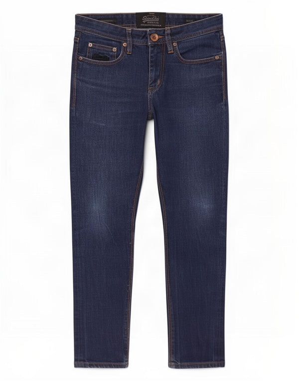 Джинсы Superdry Womens Corporal Slim W28 L28 Темно-синие