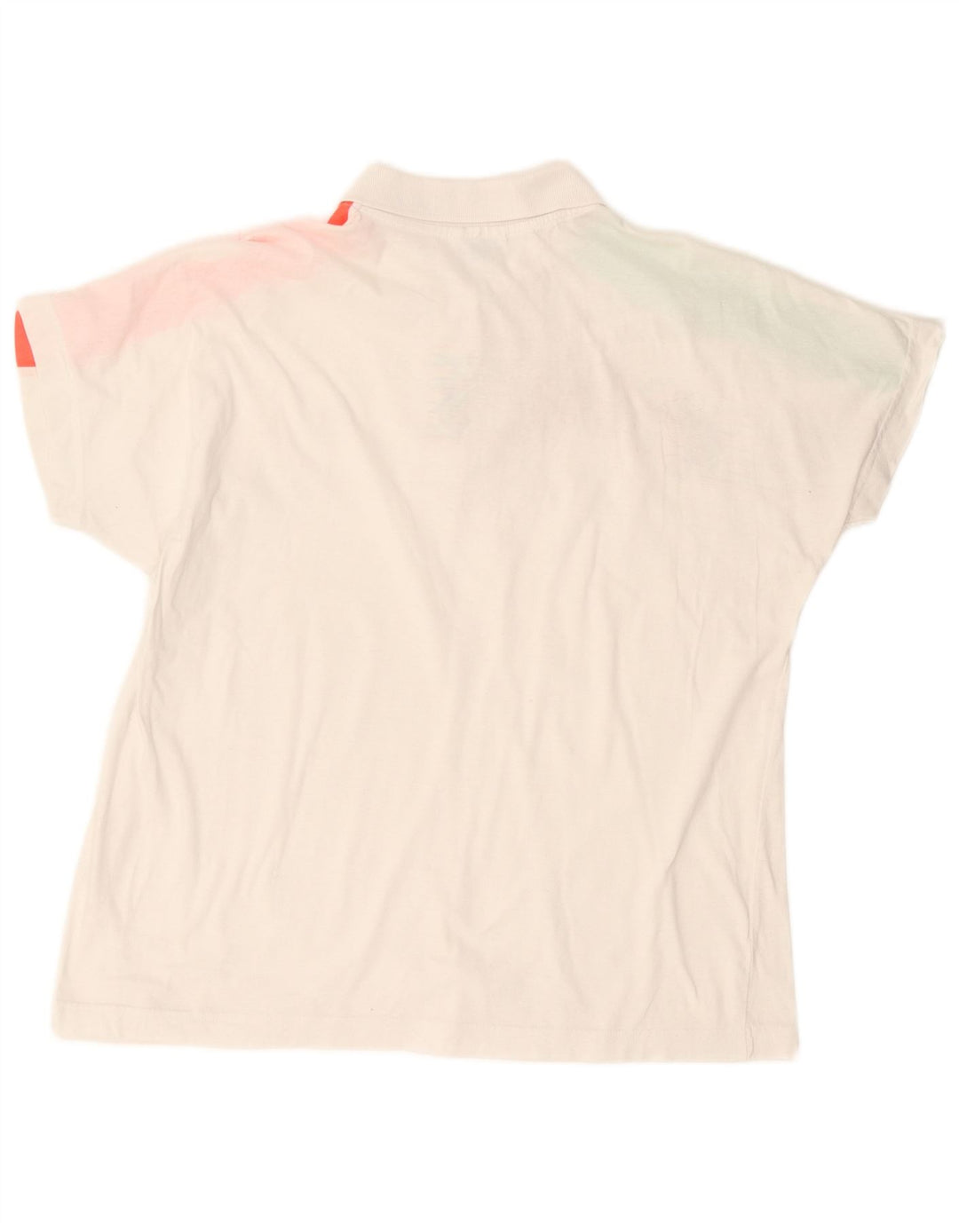 Мужская рубашка-поло с графическим рисунком Sergio Tacchini, большая белая хлопковая рубашка с цветными блоками