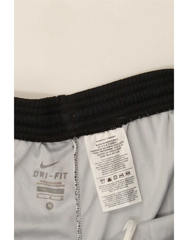 Мужские спортивные шорты Nike Dri Fit, средние черные