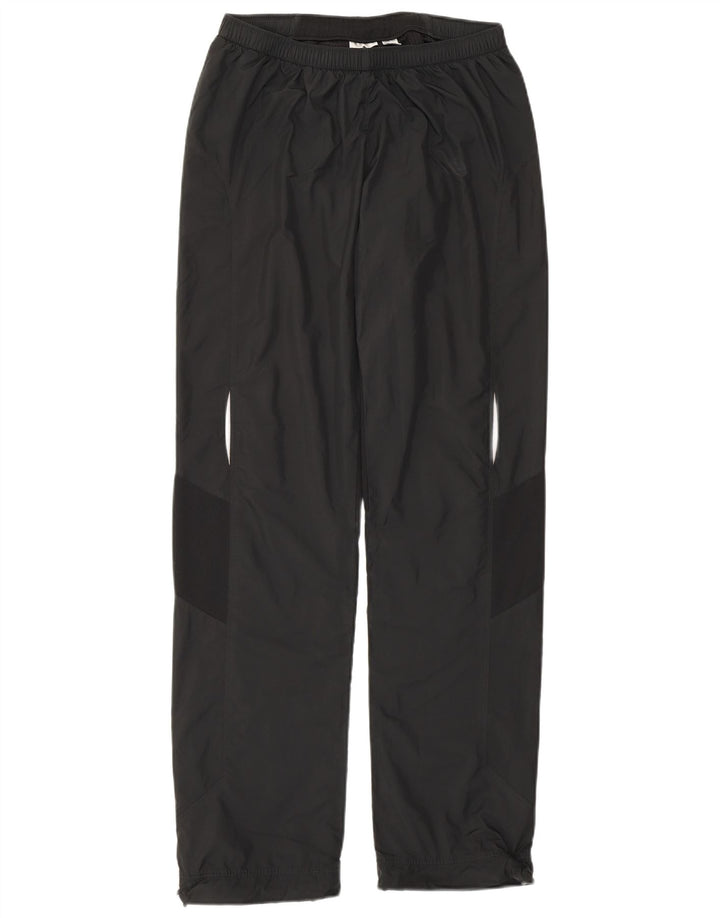 ADIDAS Womens Climalite Tracksuit Trousers UK 10 Small Black Polyester