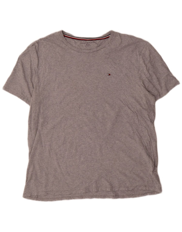 Tommy Hilfiger Мужская футболка Top XL Серый хлопок