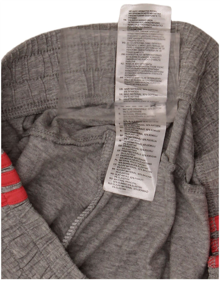 Женские спортивные брюки Adidas Joggers UK 12/14, средний серый хлопок