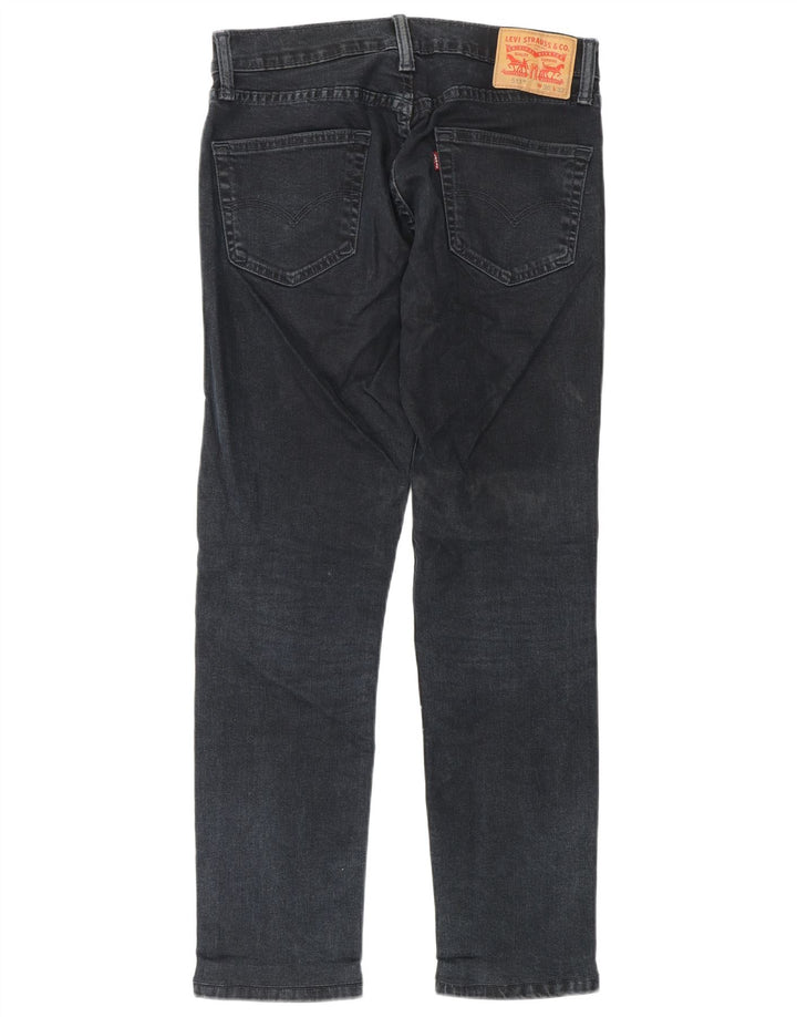 Мужские джинсы Levi's 511 Slim W30 L30 Темно-синие, хлопок