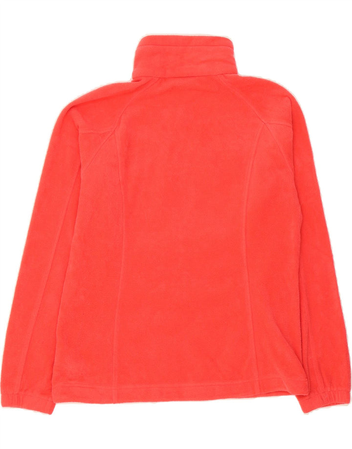 COLUMBIA Mens Fleece Jacket Large Red Polyester Vintage Columbia and Second-Hand Columbia from Messina Hembry 