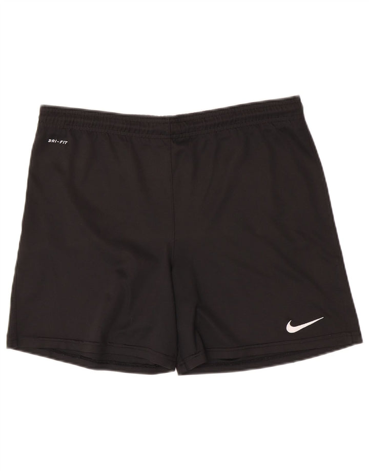 Спортивные шорты Nike Dri Fit для мальчиков 13–14 лет, XL, черный полиэстер