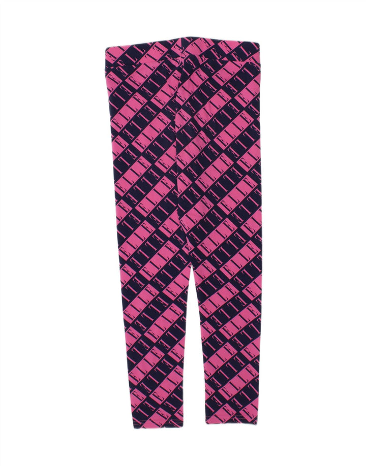 ELLE Girls Graphic Leggings 7-8 Years  Pink Vintage Elle and Second-Hand Elle from Messina Hembry 