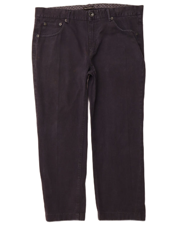 BEST COMPANY Мужские прямые повседневные брюки EU 54 2XL W38 L26 Темно-синие