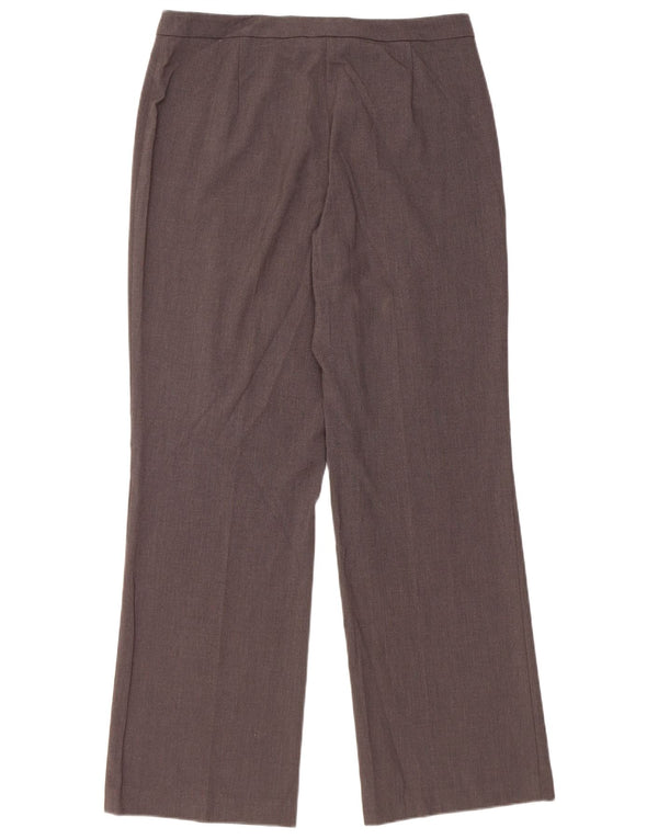 Женские прямые повседневные брюки Marks & Spencer UK 14, средние W32 L31, серые