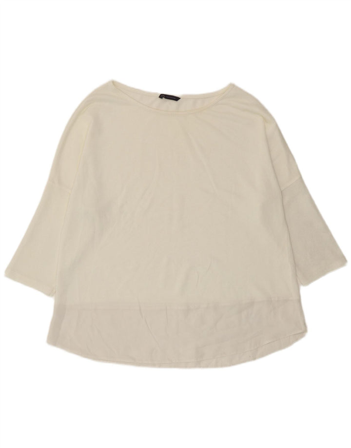 Женский топ с рукавом 3/4 Marks & Spencer UK 18 XL Off White