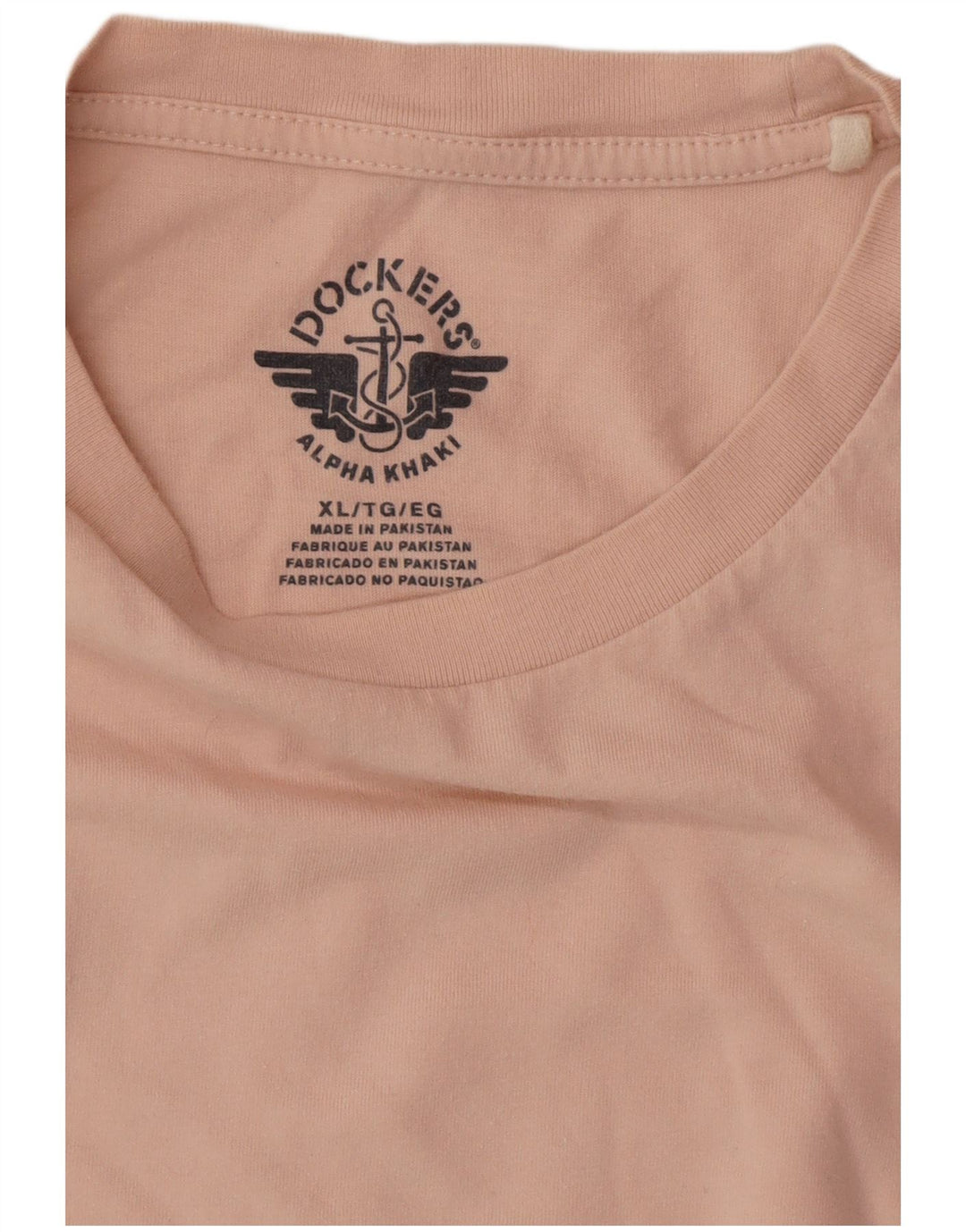 DOCKERS Мужская футболка Top XL Розовый