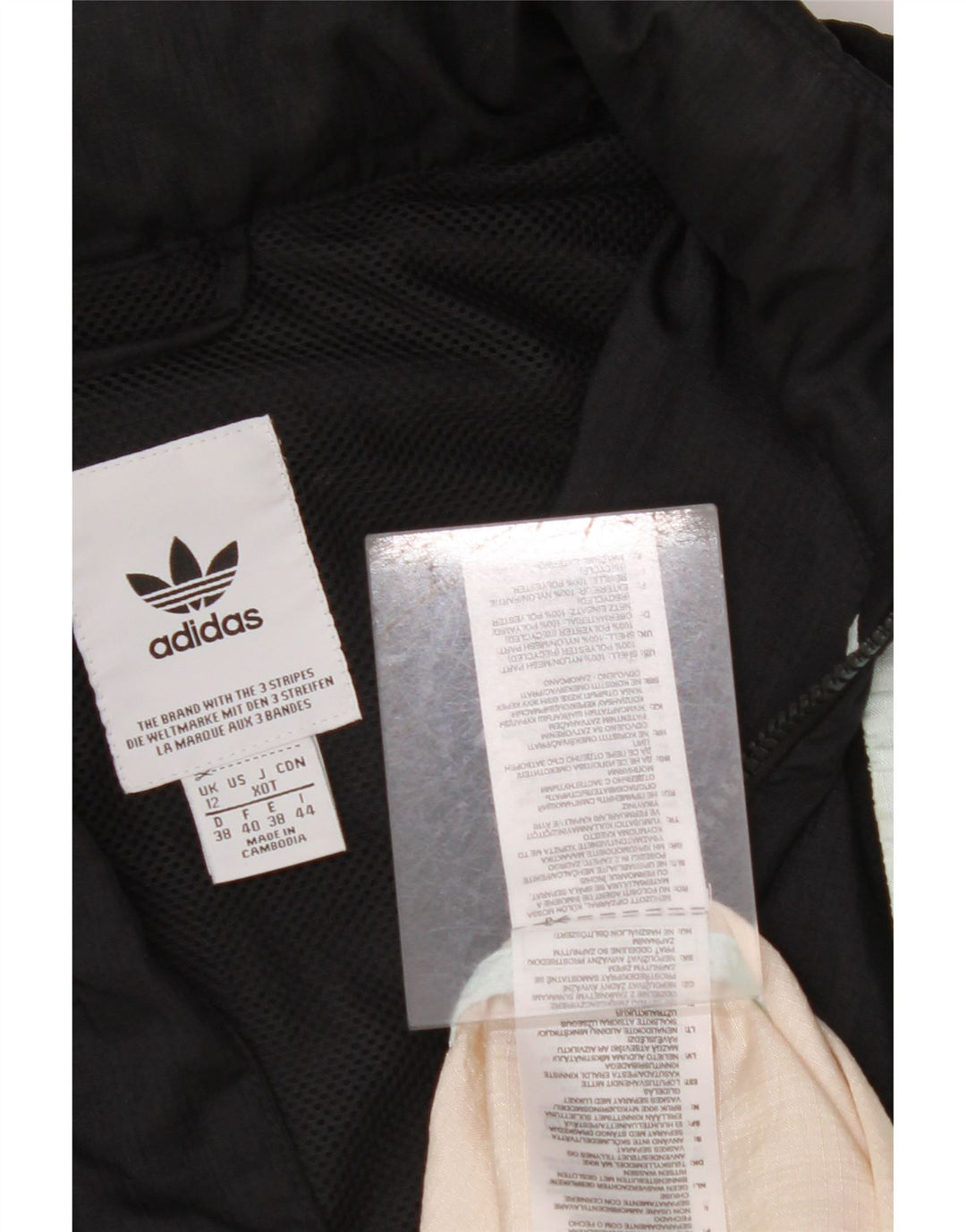 Женский спортивный костюм ADIDAS Top Jacket UK 12, средний, разноцветный, с цветными блоками