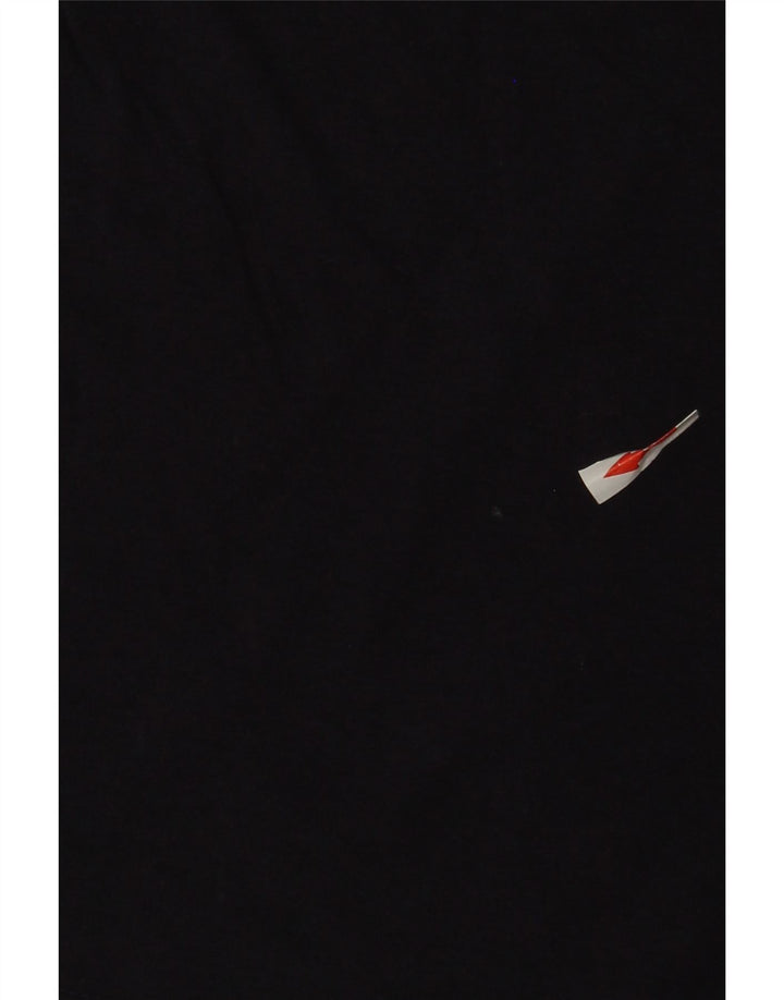 Мужская футболка Puma Top Medium Темно-Синяя Хлопок