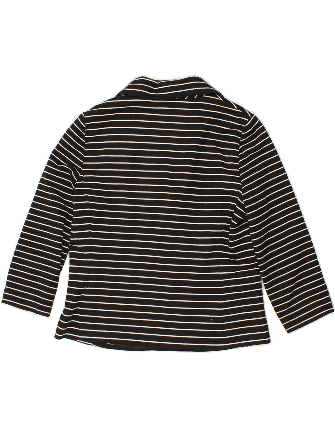 OASIS Womens Double Breasted Blazer Jacket UK 16 Large  Grey Striped Vintage Oasis and Second-Hand Oasis from Messina Hembry 