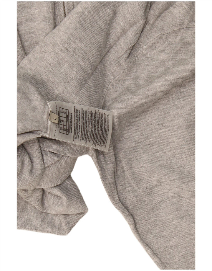 Guess Женский свитер-кардиган UK 12 Средне-серый вискоза