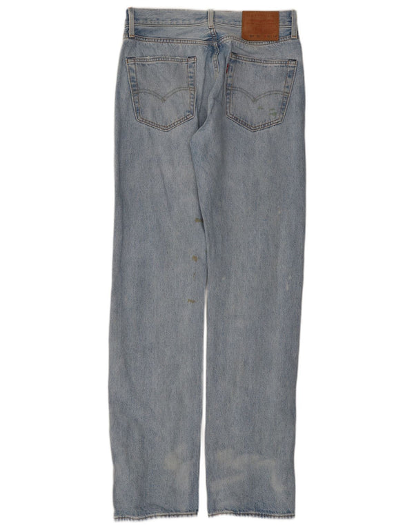 Мужские прямые джинсы Levi's 501 W30 L34 синие, хлопок