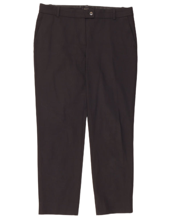 MASSIMO DUTTI Женские брюки костюмные прямые EU 40 Medium W30 L27 Черный